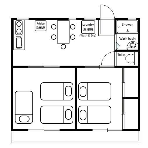 Guest House Meets Okayama All Private Room Hostel Exterior photo